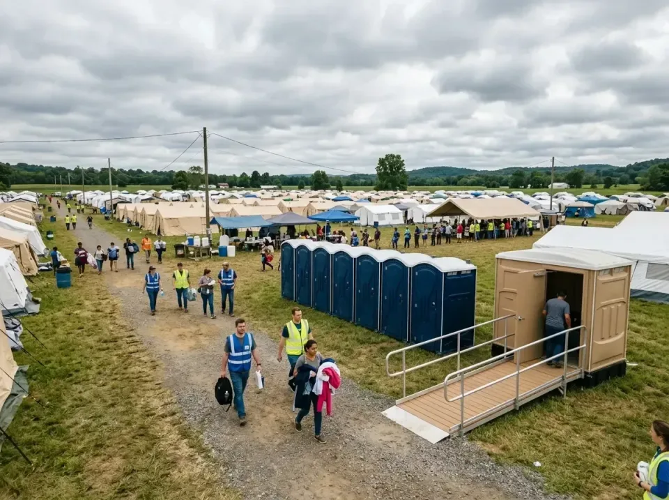 disaster-relief-camp-restrooms-010 — frequently asked questions, Dumpster & Portable Bathrooms Rental in Westerville, OH